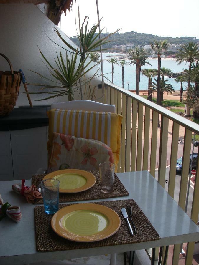 Studio Standing Bord De Mer Et Vue Antibes Exteriör bild